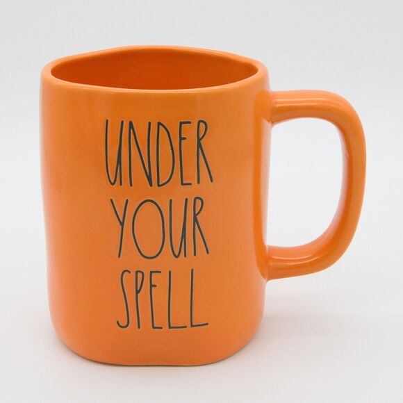 New Rae Dunn Under Your Spell 16oz Halloween Mug - Spooky Season Coffee Mug - Picture 1 of 7